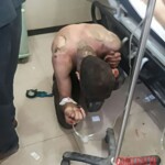 Aftermath of car bombing in Afrin, Syria