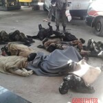 Aftermath of car bombing in Afrin, Syria