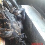 Aftermath of car bombing in Afrin, Syria