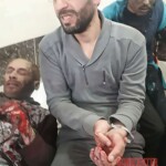 Aftermath of car bombing in Afrin, Syria