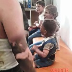 Aftermath of car bombing in Afrin, Syria