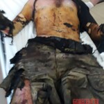 Aftermath of car bombing in Afrin, Syria