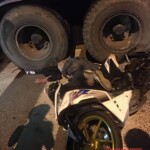 Crushed under tanker truck’s wheels