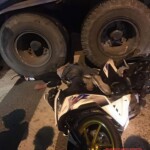 Crushed under tanker truck’s wheels