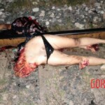 Female cut in half by train