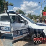 Two traffic police officers died in cartel attack