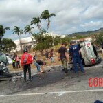 One dead and two injured in ambulance collision with car