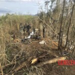 Aftermath of airstrike against ELN guerrilla group