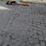 Brazilian woman with bullet in her head