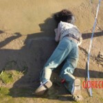 Chinese woman drowned in flooded river