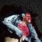 Female victim of traffic accident