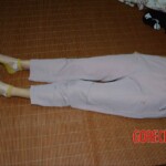 Initial forensic examination of strangled Chinese woman