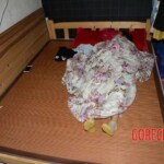 Initial forensic examination of strangled Chinese woman