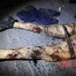 Naked female body with signs of violence was found