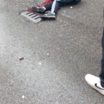 Unsuccessful apartment break-in attempt