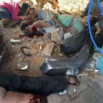 Bloody aftermath of bus accident in state of Bahia