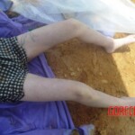 Initial examination of drowned Chinese woman