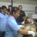 Morgue staff training