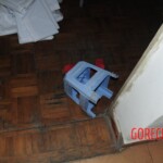 Young Chinese woman hanged herself from the window frame