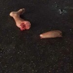 Cartel dismembered police officer and hung his body from bridge