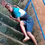 Shot to death on staircase in Salvador, Brazil