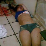 Beaten to death with wooden stick by her (ex-)boyfriend