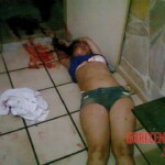 Beaten to death with wooden stick by her (ex-)boyfriend