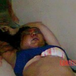 Beaten to death with wooden stick by her (ex-)boyfriend