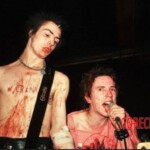 Sid Vicious nose blleding