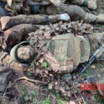 Bodies of Ukrainian soldiers killed in battle
