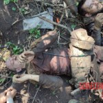 Bodies of Ukrainian soldiers killed in battle