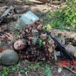 Bodies of Ukrainian soldiers killed in battle