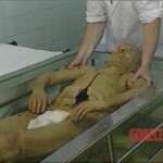 Dead body of Vladimir Ilyich Ulyanov (Lenin)