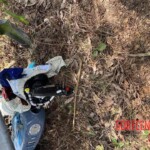 Leg torn off in motorcycle accident