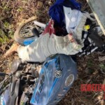 Leg torn off in motorcycle accident