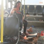 Two women killed and 25 injured in bus-truck collision