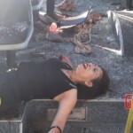 Two women killed and 25 injured in bus-truck collision