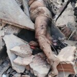 Female victims of twin earthquakes in Venezuela