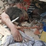 Female victims of twin earthquakes in Venezuela