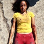 Female victims of twin earthquakes in Venezuela