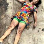 Female victims of twin earthquakes in Venezuela