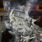 Six young people burned to death in BMW crash