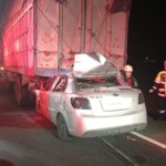 Three police officers killed in truck crash