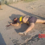 Bandit struck by car while attempting to rob motorcycle