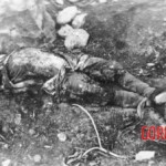 Fallen Japanese soldiers in Battle of Iwo Jima