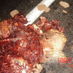 Farmer completely crushed by agricultural machinery