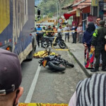 Motorcyclist dies under truck in tragic road accident
