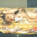Photos of female victims of Tuzla massacre