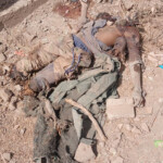 Remains of jihadist militants after failed offensive