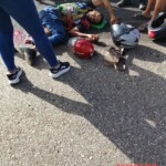 Two motorcyclists seriously injured in traffic accident